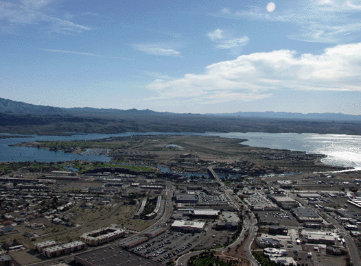 Lake havasu Island From Air